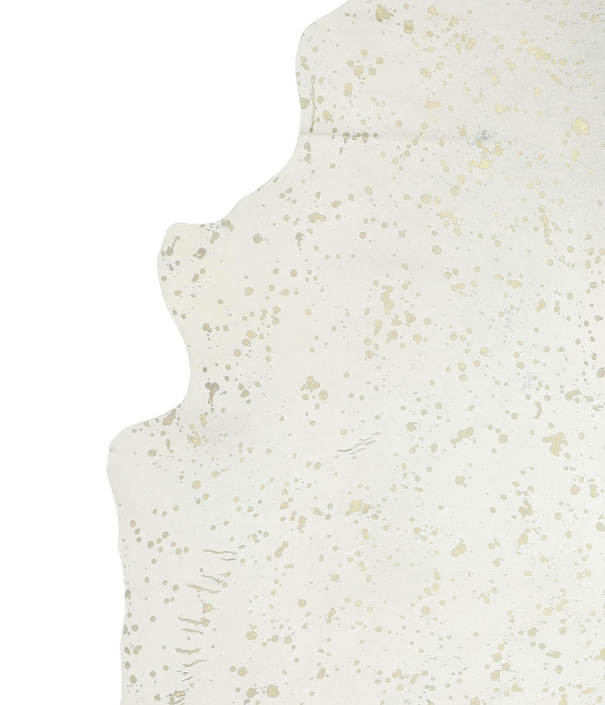 Metallic XX-Large Brazilian Cowhide Rug 7'10"H x 6'10"W #A20224 by Hudson Hides