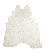 Metallic XX-Large Brazilian Cowhide Rug 7'6"H x 6'9"W #A20225 by Hudson Hides