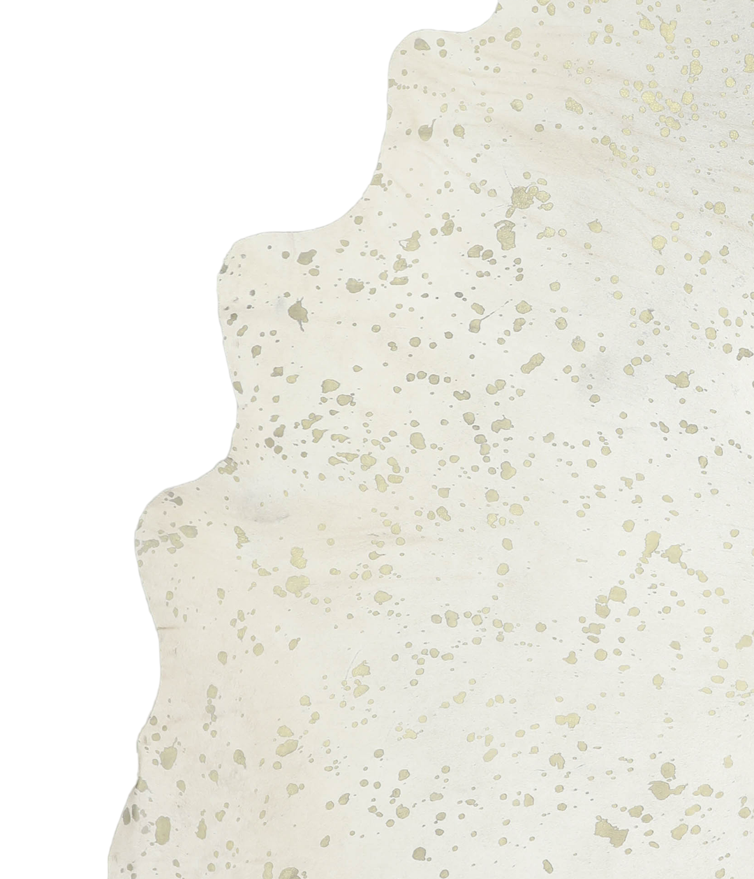 Metallic XX-Large Brazilian Cowhide Rug 7'6"H x 6'9"W #A20225 by Hudso