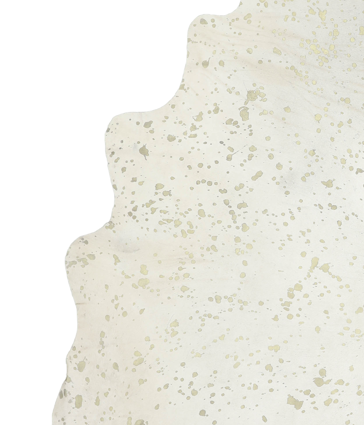 Metallic XX-Large Brazilian Cowhide Rug 7'6"H x 6'9"W #A20225 by Hudson Hides