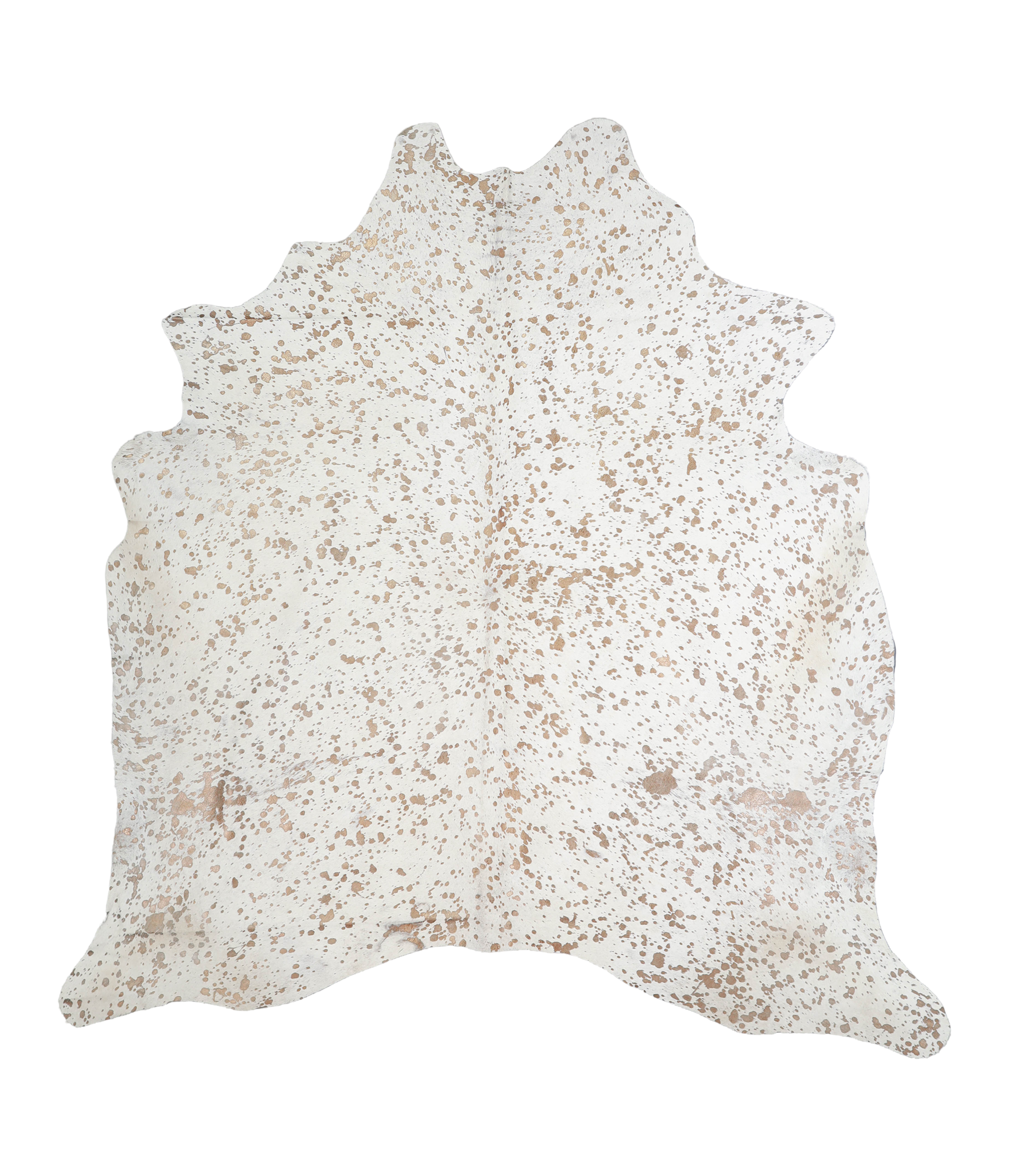 Metallic Cowhide Rug #A20232