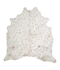 Metallic X-Large Brazilian Cowhide Rug 7'1