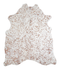 Metallic X-Large Brazilian Cowhide Rug 7'0