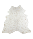 Metallic X-Large Brazilian Cowhide Rug 7'0"H x 7'1"W #A20235 by Hudson Hides