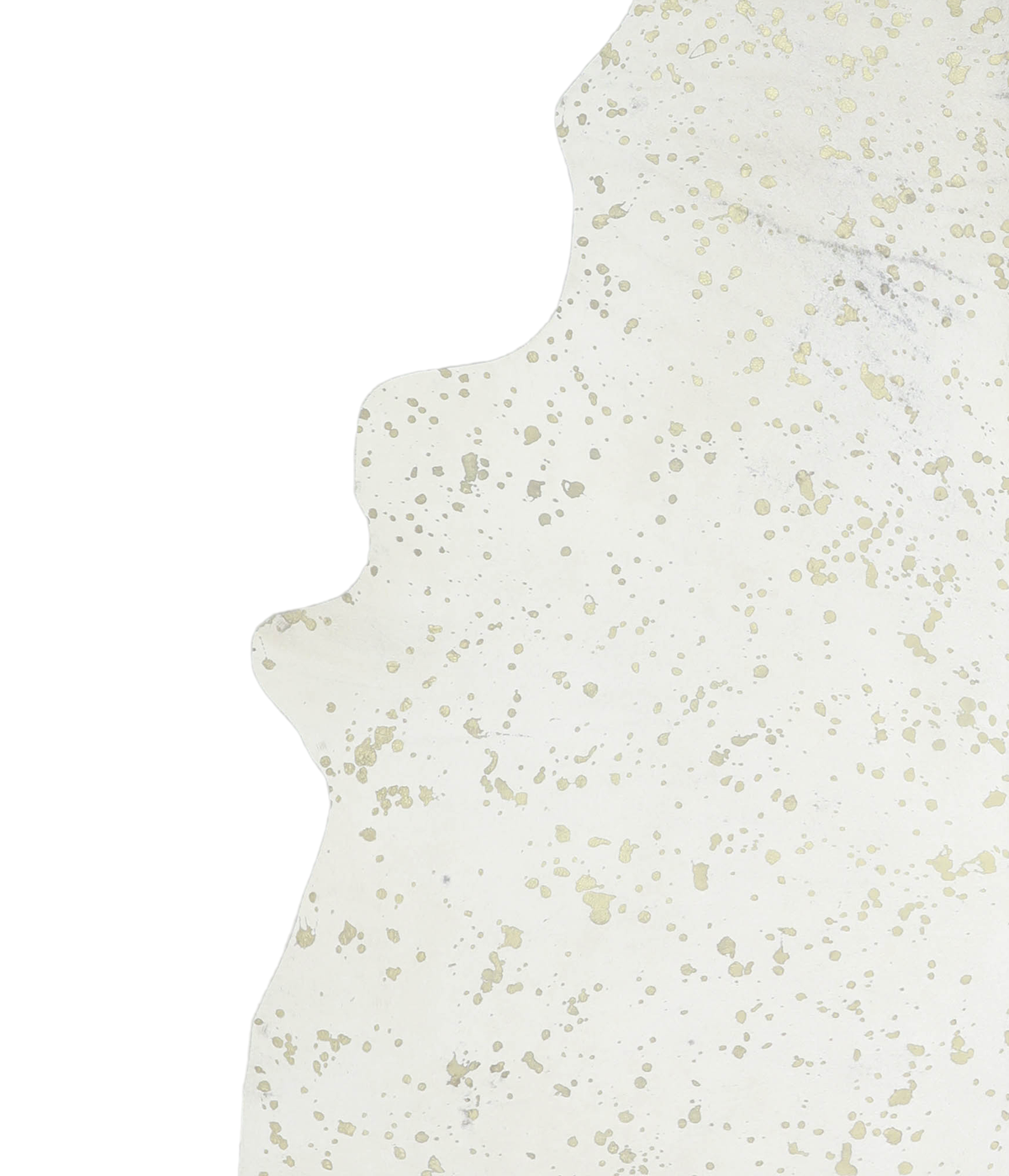 Metallic XX-Large Brazilian Cowhide Rug 7'6"H x 7'1"W #A20239 by Hudson Hides