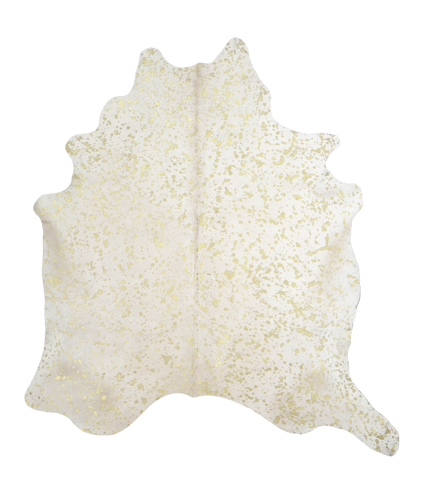 Metallic Cowhide Rug #A20244