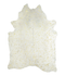 Metallic X-Large Brazilian Cowhide Rug 7'8