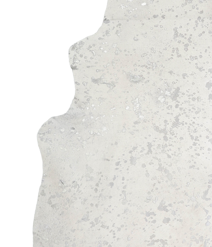 Metallic XX-Large Brazilian Cowhide Rug 7'6"H x 6'9"W #A20260 by Hudson Hides