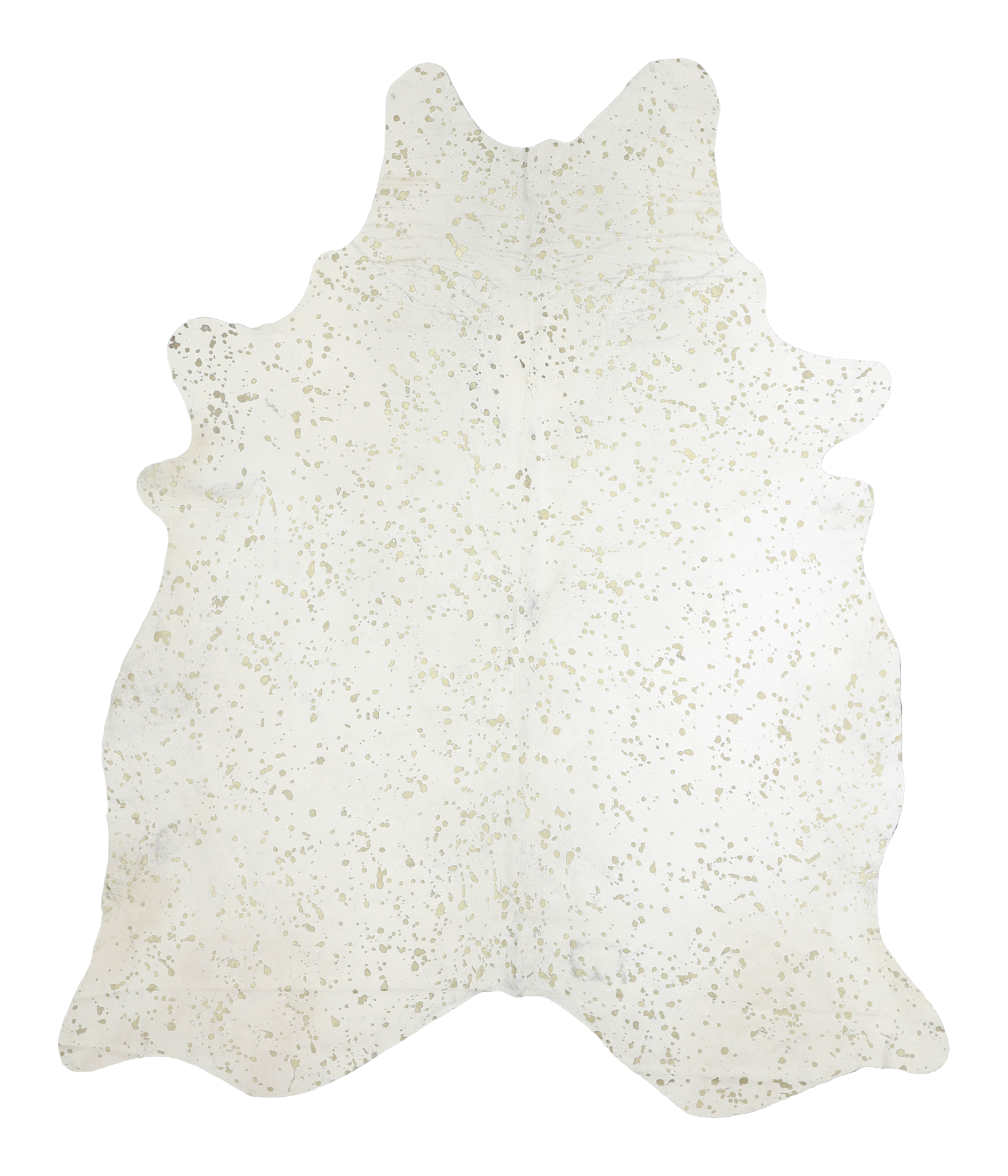Metallic Cowhide Rug #A20263
