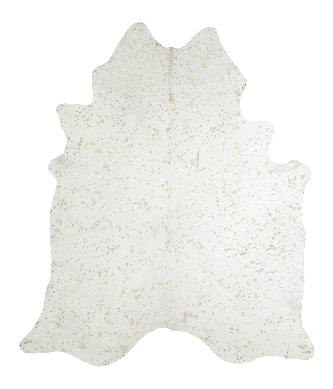 Metallic XX-Large Brazilian Cowhide Rug 8'0"H x 6'9"W #A20264 by Hudso