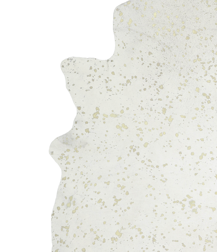 Metallic XX-Large Brazilian Cowhide Rug 8'0"H x 6'9"W #A20264 by Hudson Hides