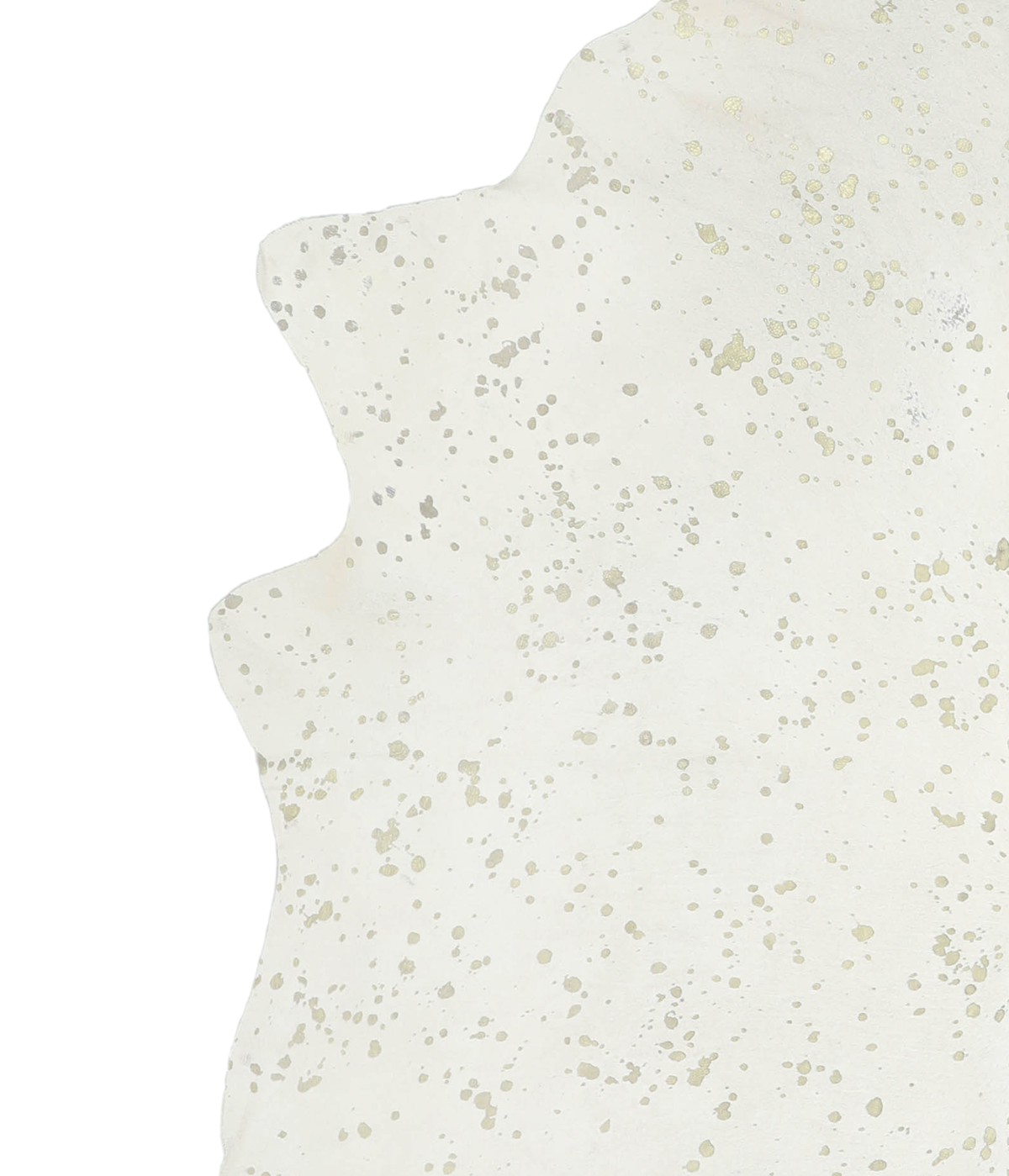 Metallic X-Large Brazilian Cowhide Rug 7'3"H x 6'5"W #A20267 by Hudson Hides