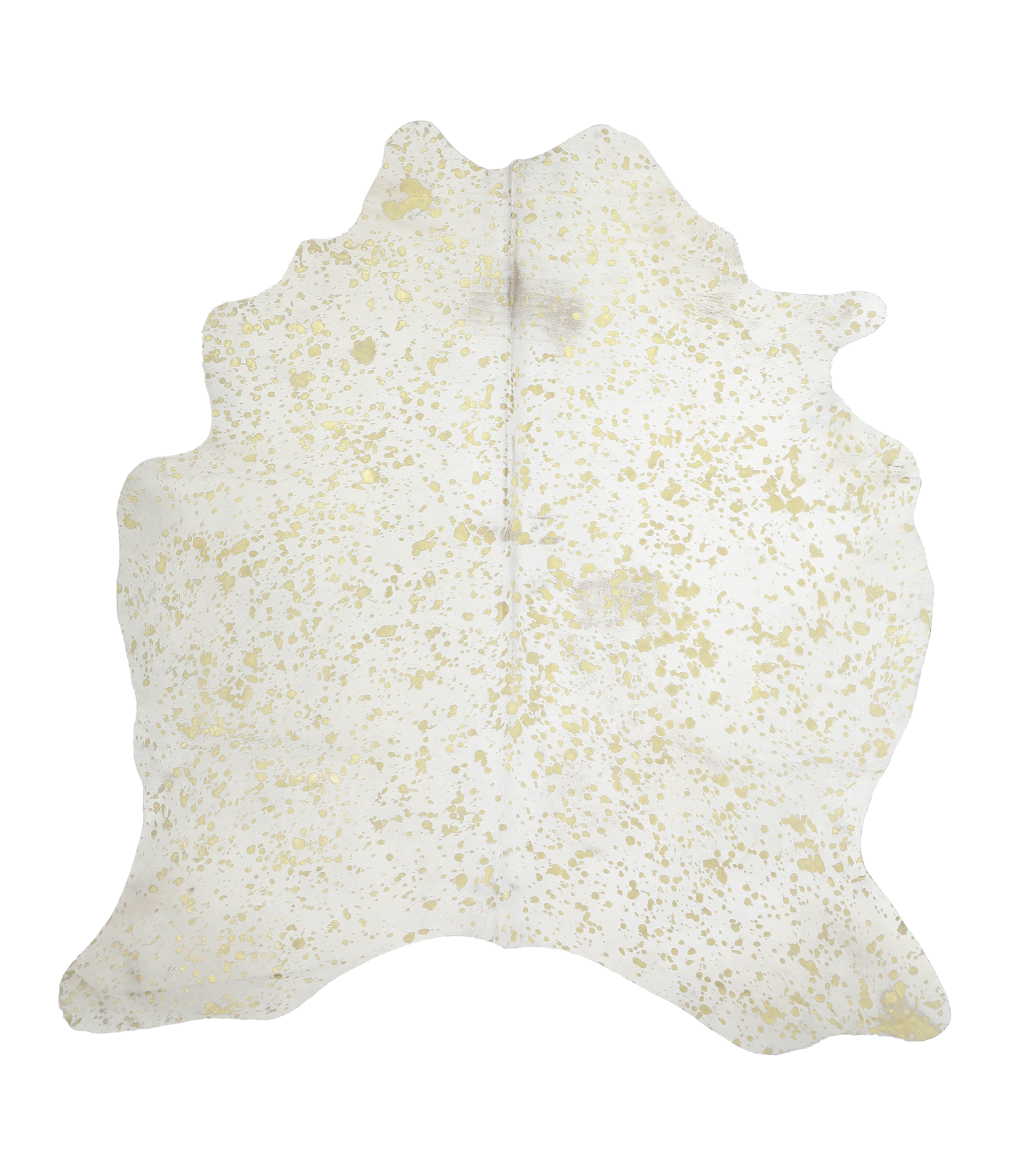 Metallic Cowhide Rug #A20272