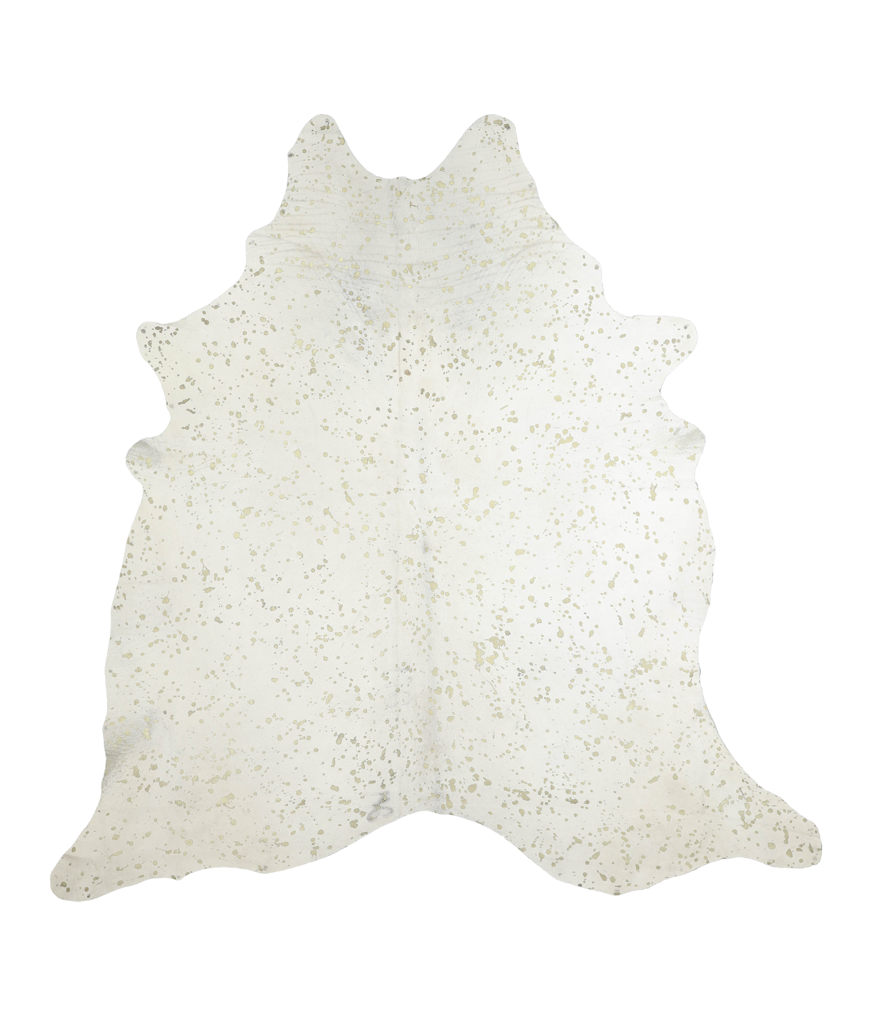 Metallic Cowhide Rug #A20388