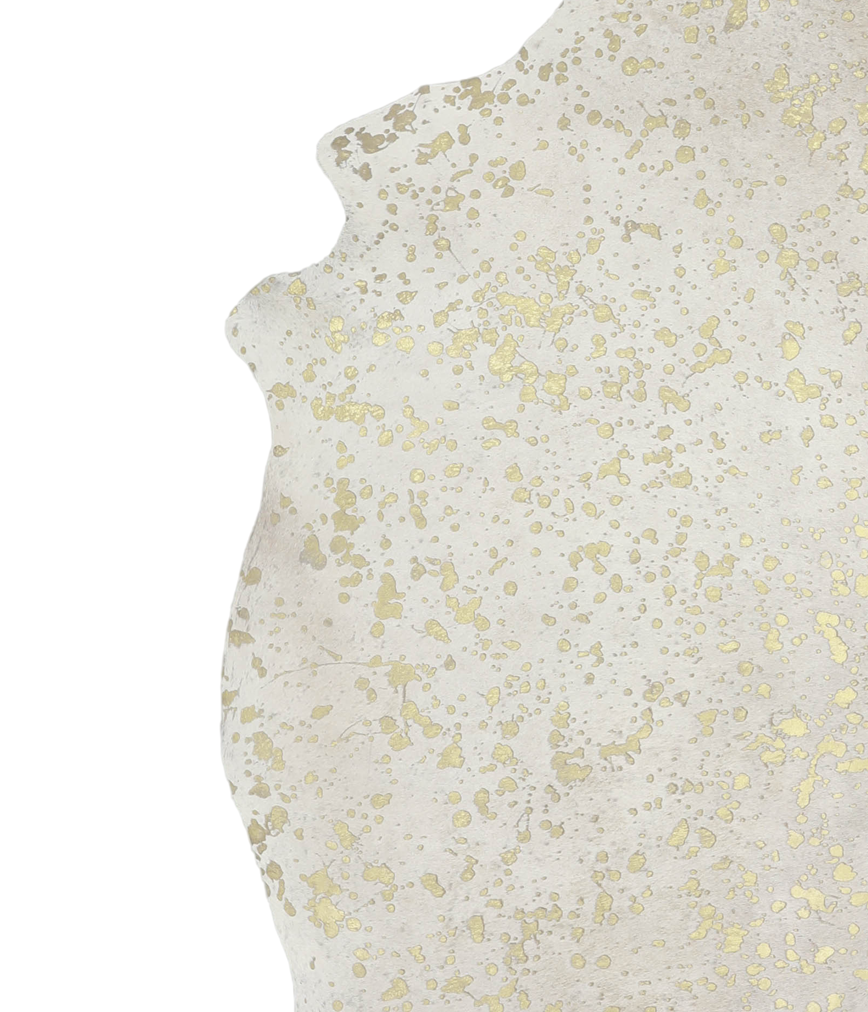 Metallic Cowhide Rug #A20392