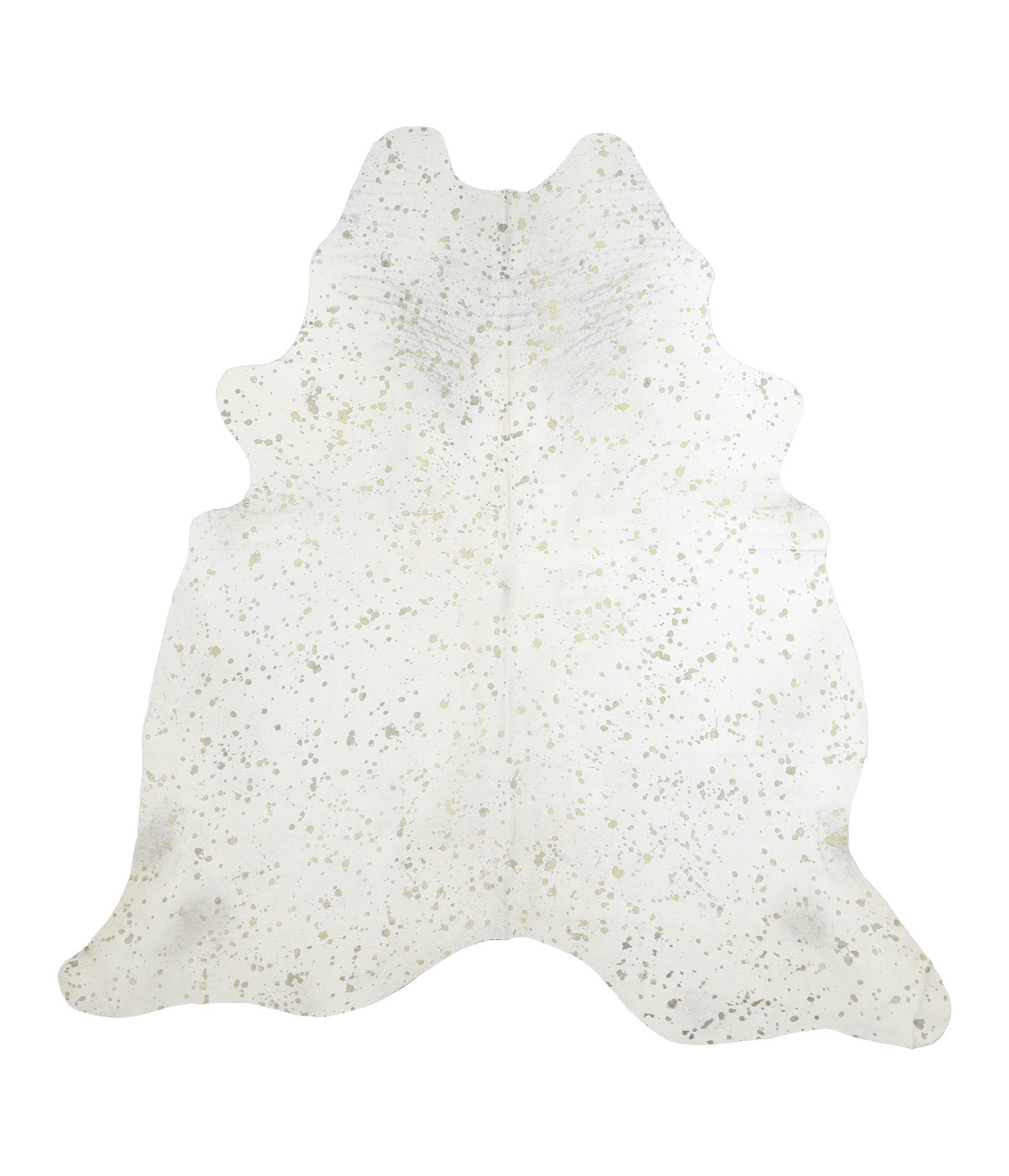Metallic Cowhide Rug #A20405