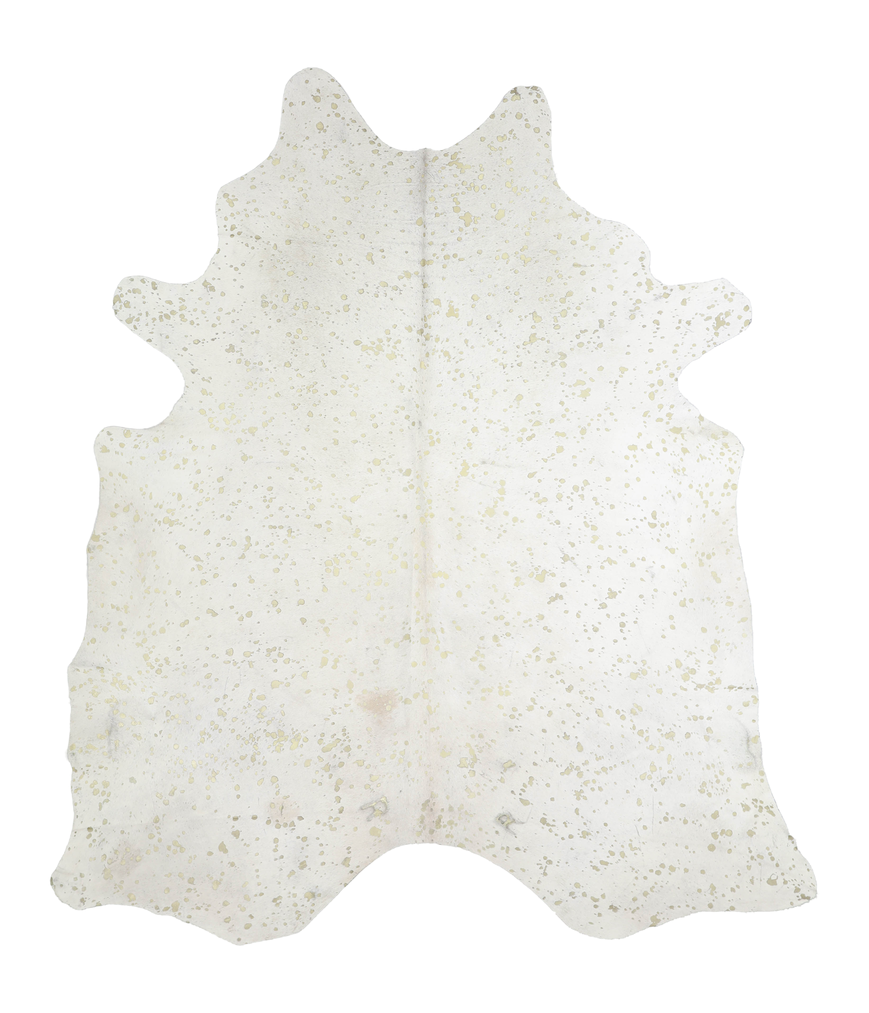 Metallic Cowhide Rug #A20406