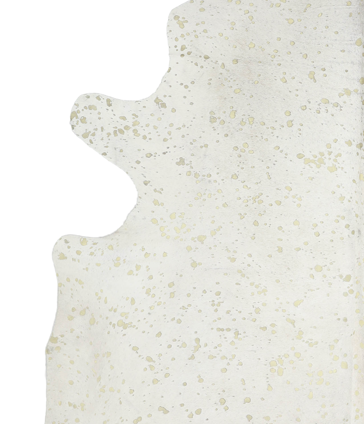Metallic XX-Large Brazilian Cowhide Rug 7'8"H x 6'7"W #A20406 by Hudson Hides