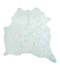 Metallic X-Large Brazilian Cowhide Rug 6'5
