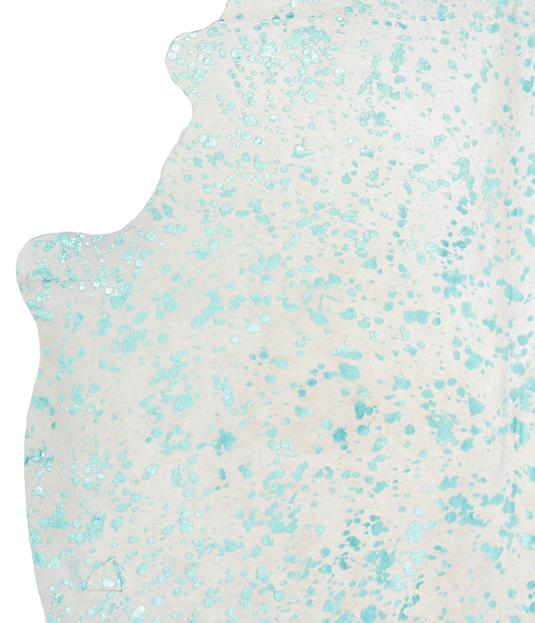 Metallic Cowhide Rug #A20424