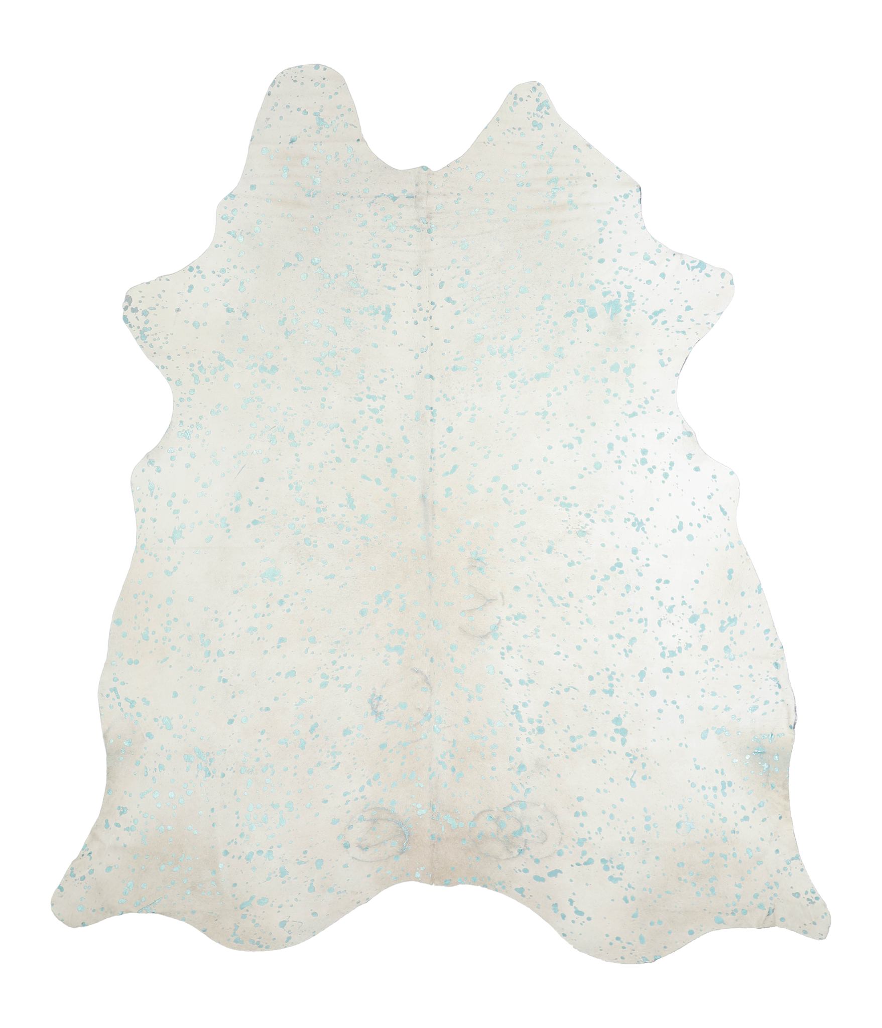 Metallic Cowhide Rug #A20425