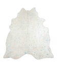 Metallic XX-Large Brazilian Cowhide Rug 7'3"H x 7'0"W #A20427 by Hudson Hides