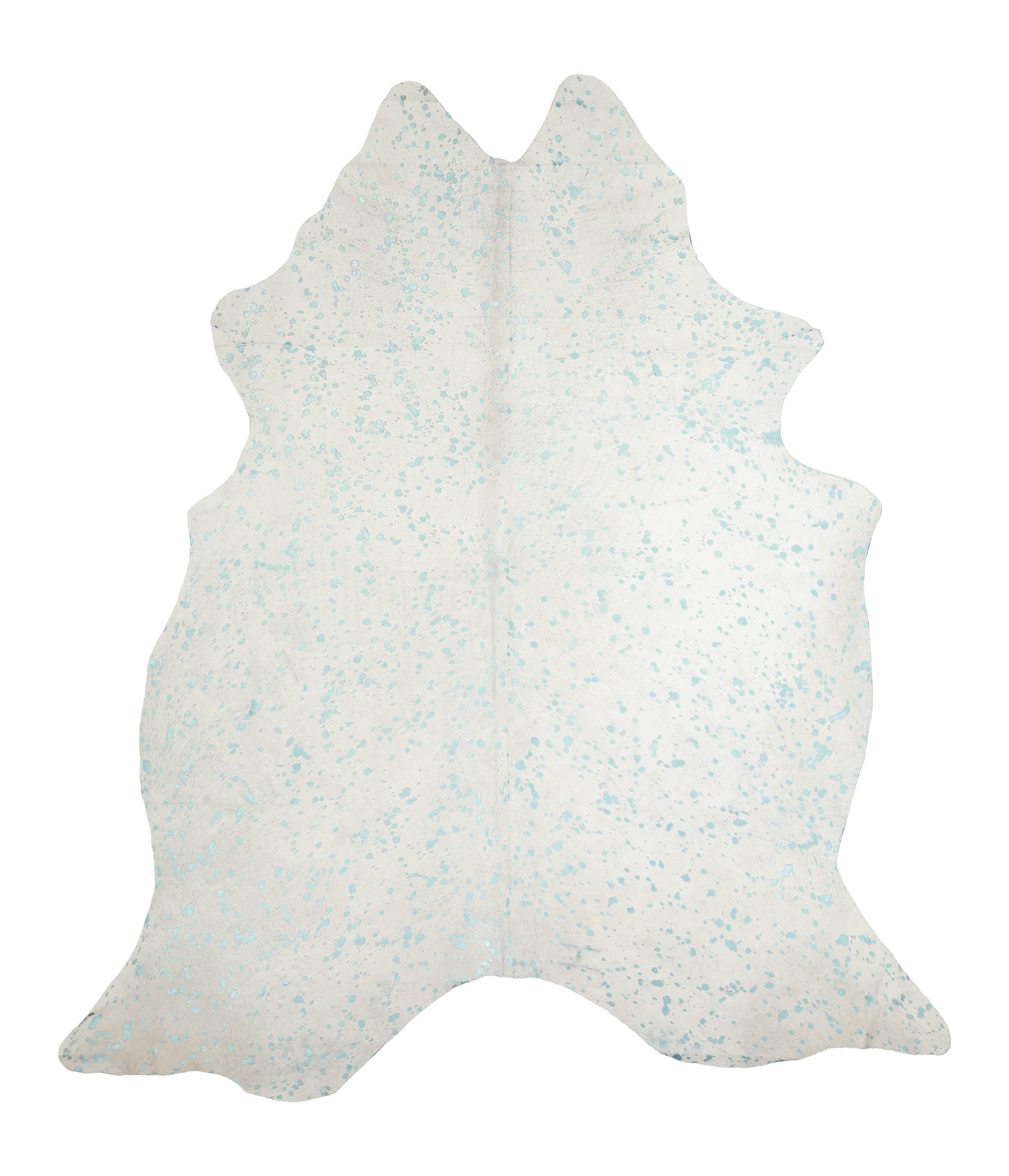 Metallic Cowhide Rug #A20428