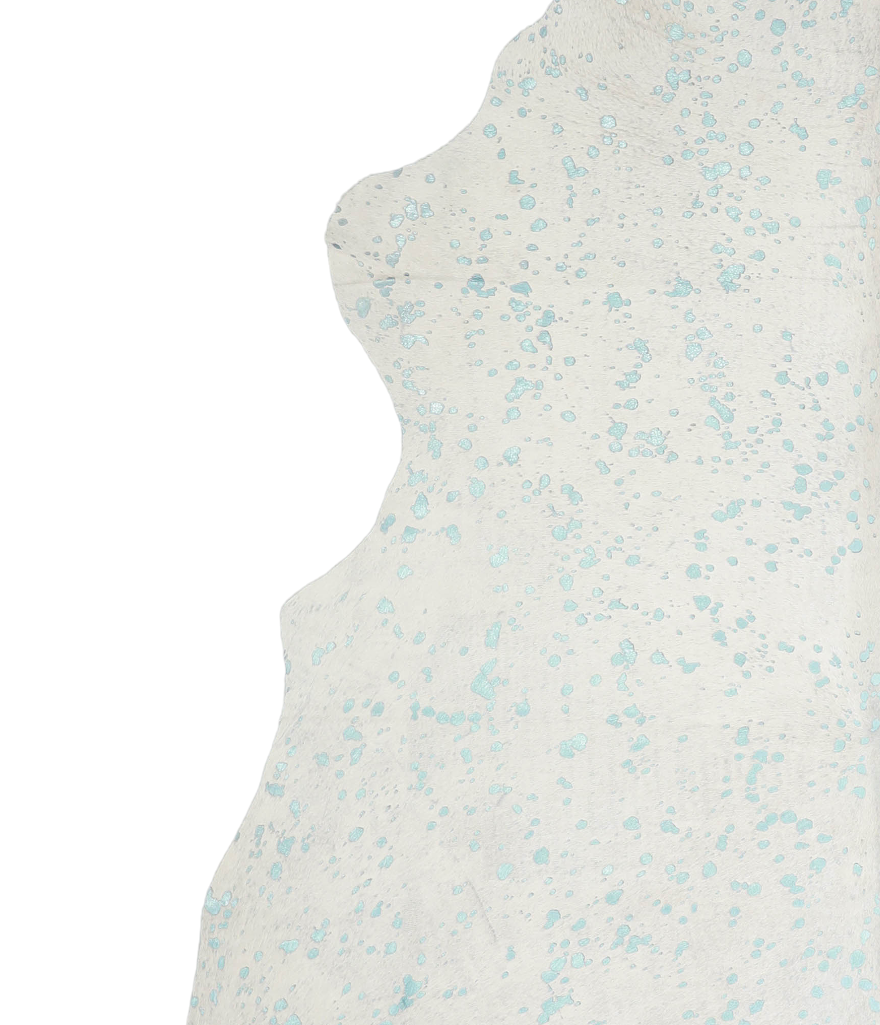 Metallic Cowhide Rug #A20428