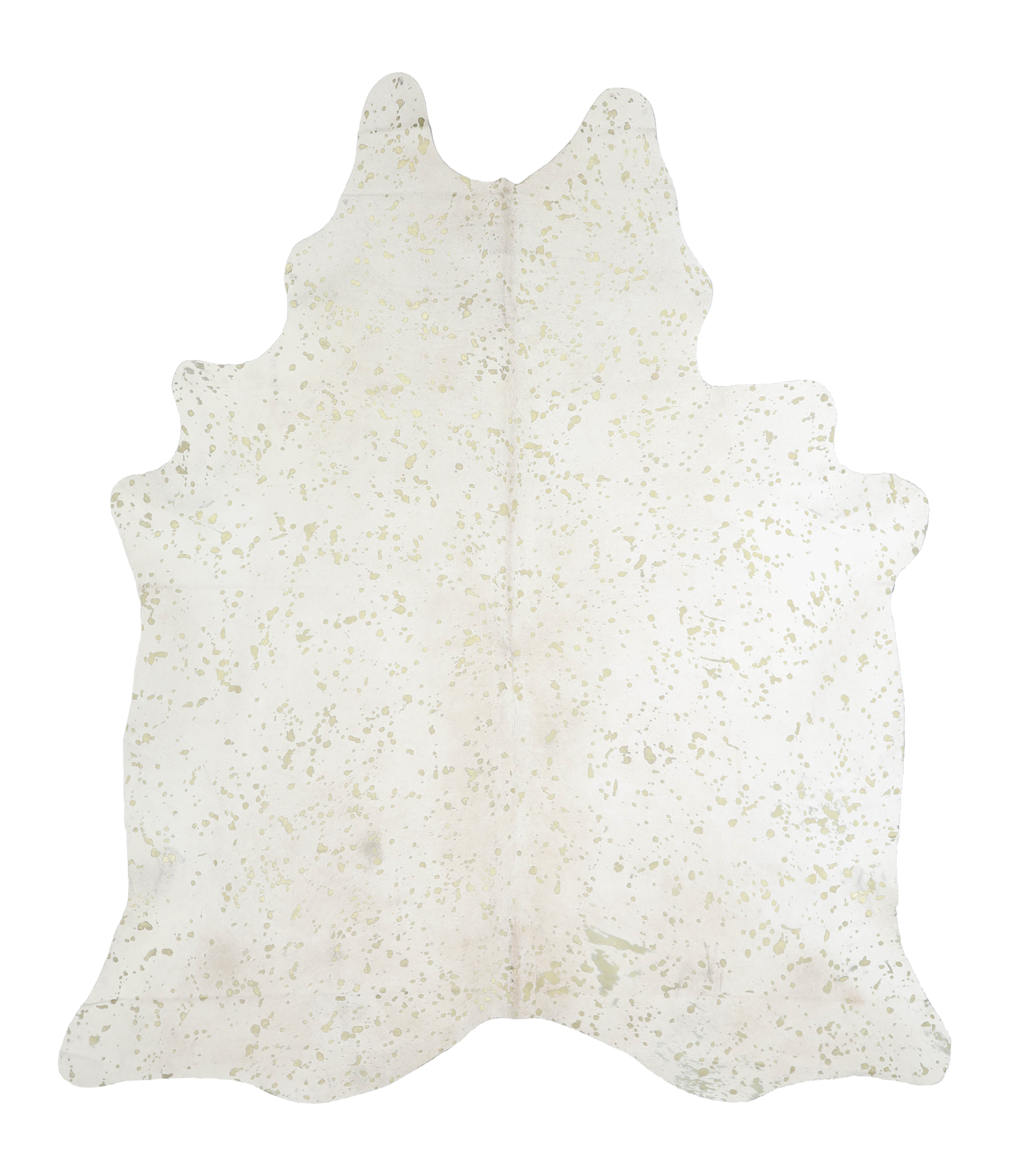 Metallic Cowhide Rug #A20439