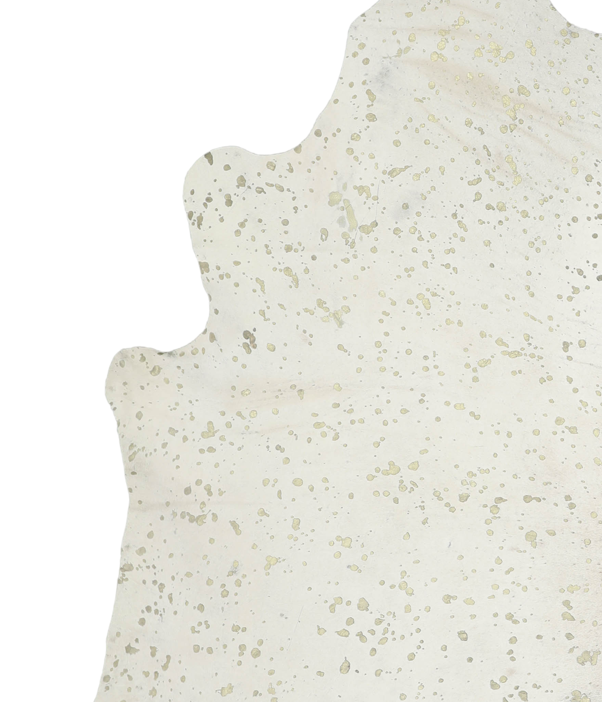 Metallic XX-Large Brazilian Cowhide Rug 7'11"H x 7'2"W #A20440 by Hudson Hides