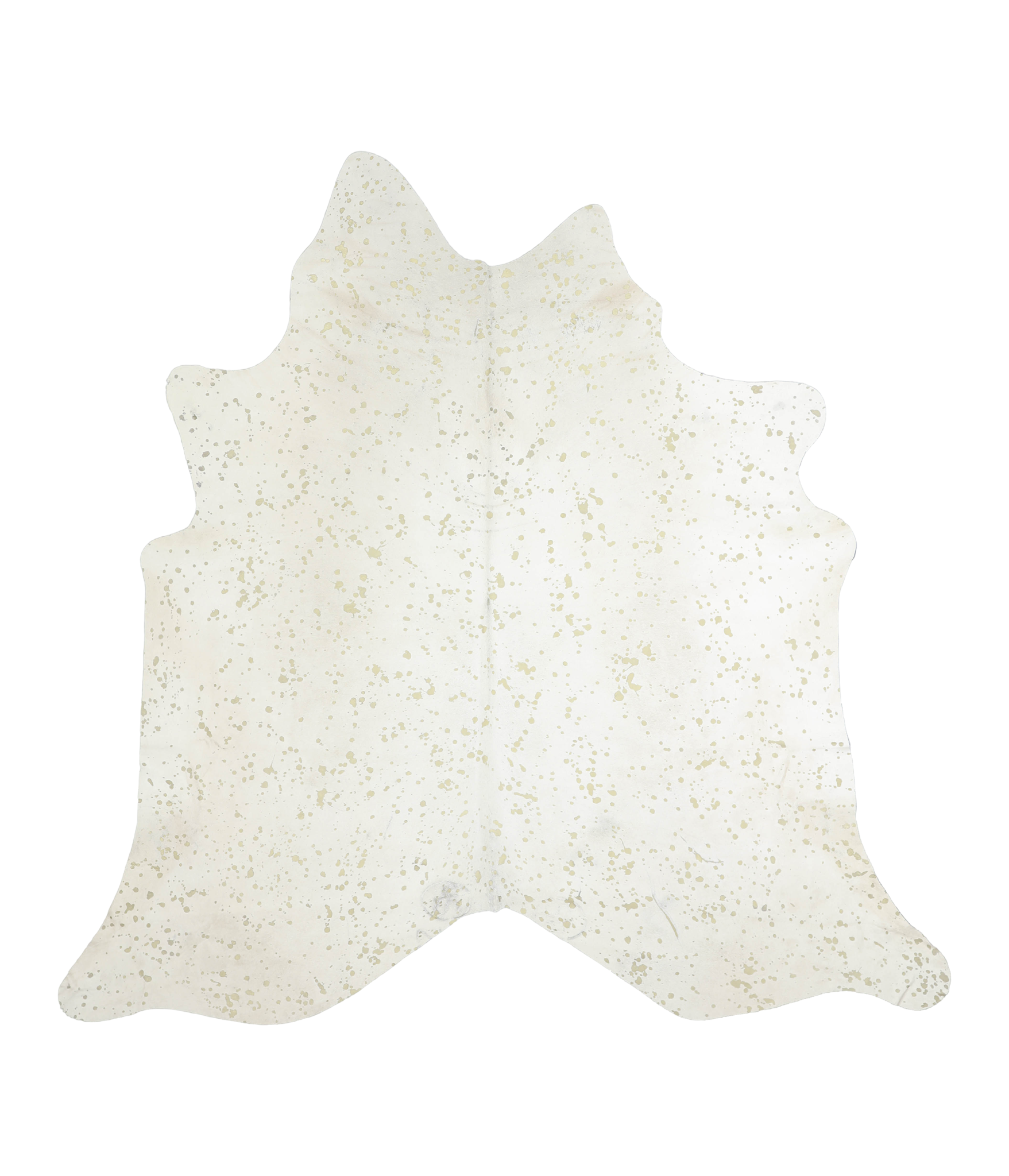 Metallic Cowhide Rug #A20474