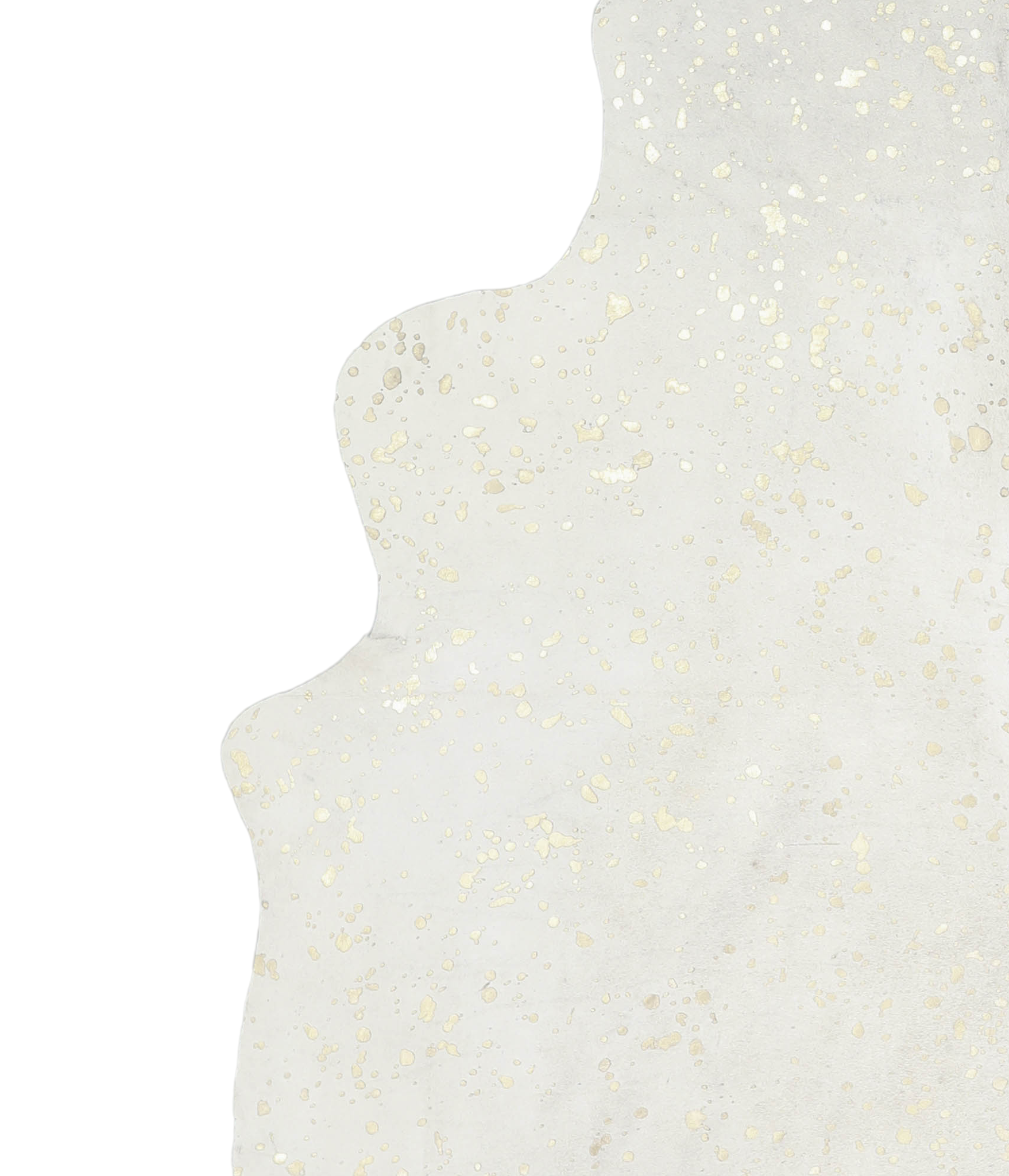 Metallic Cowhide Rug #A20475
