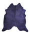 Dyed Purple XX-Large Brazilian Cowhide Rug 7'6