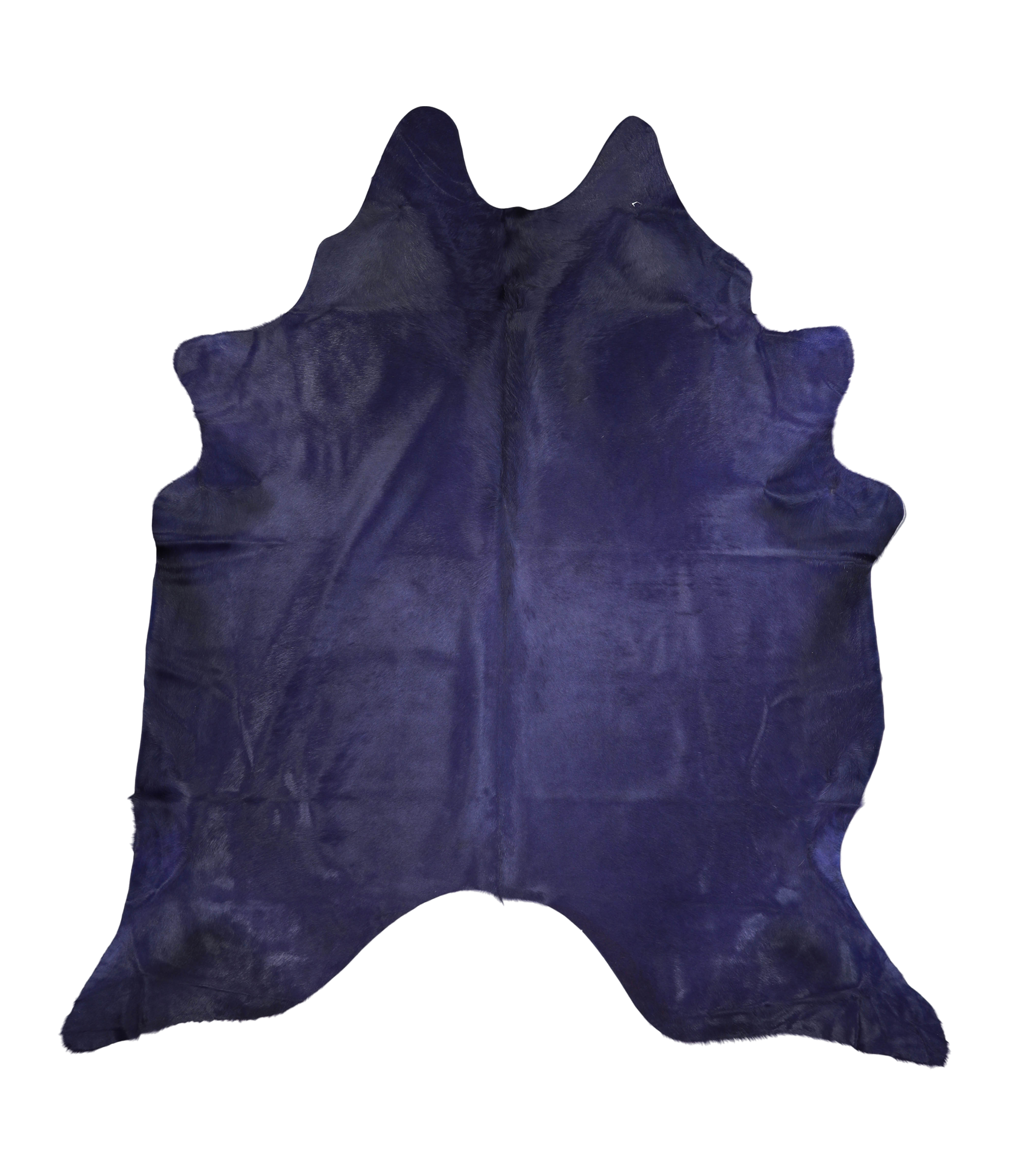 Dyed Purple Cowhide Rug #A20489