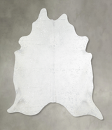 Metallic XX-Large Brazilian Cowhide Rug 8'1"H x 7'1"W #A20495 by Hudson Hides