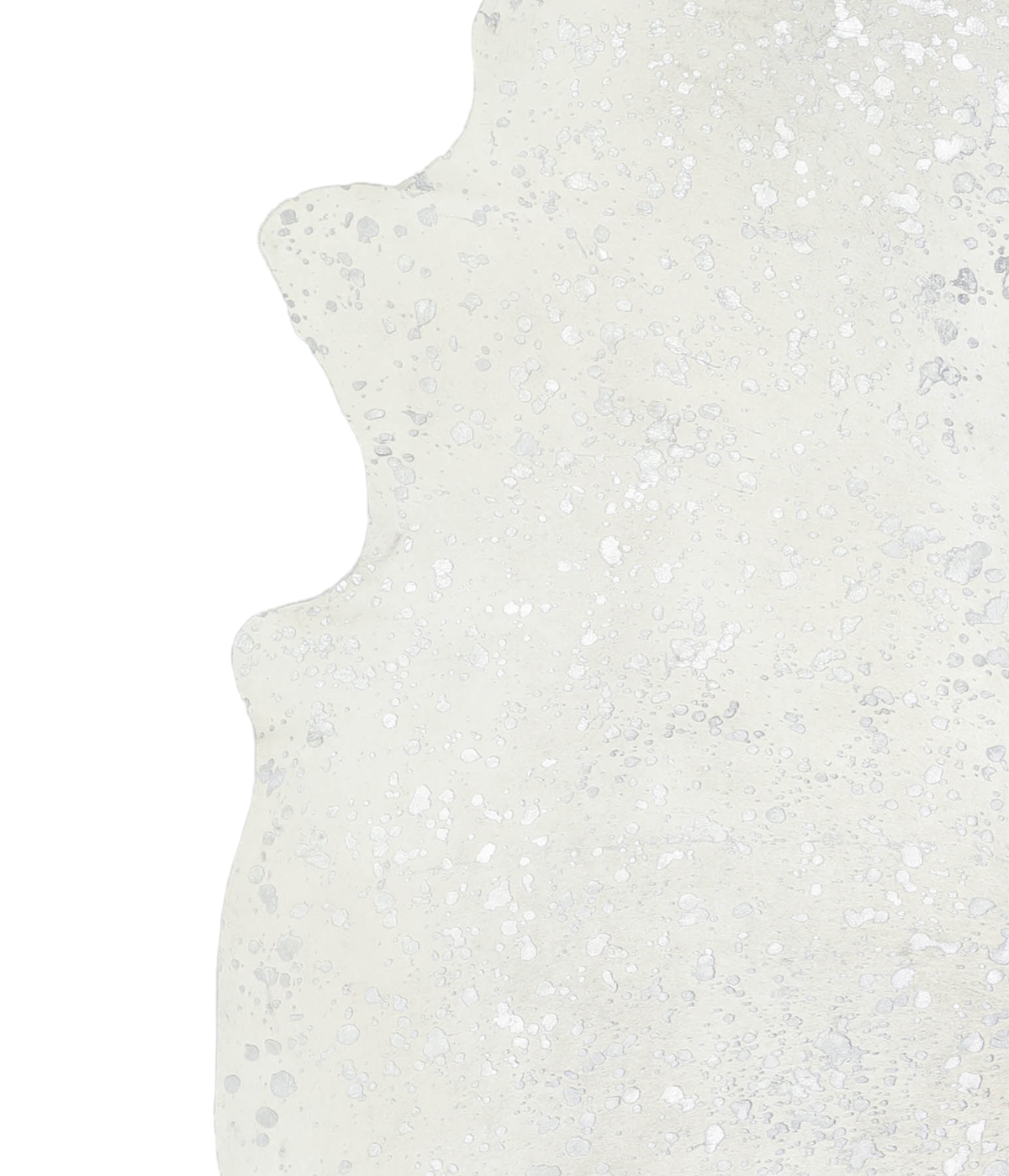 Metallic X-Large Brazilian Cowhide Rug 6'11"H x 6'3"W #A20497 by Hudson Hides