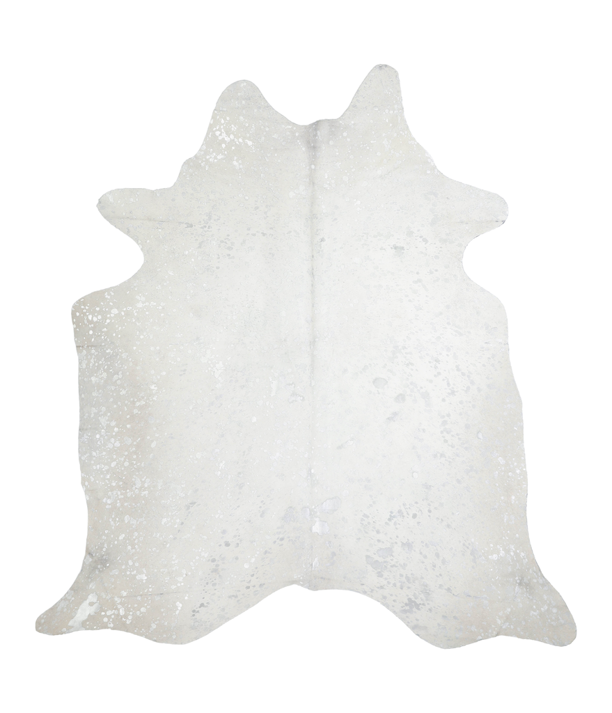 Metallic XX-Large Brazilian Cowhide Rug 7'5"H x 6'10"W #A20505 by Hudson Hides