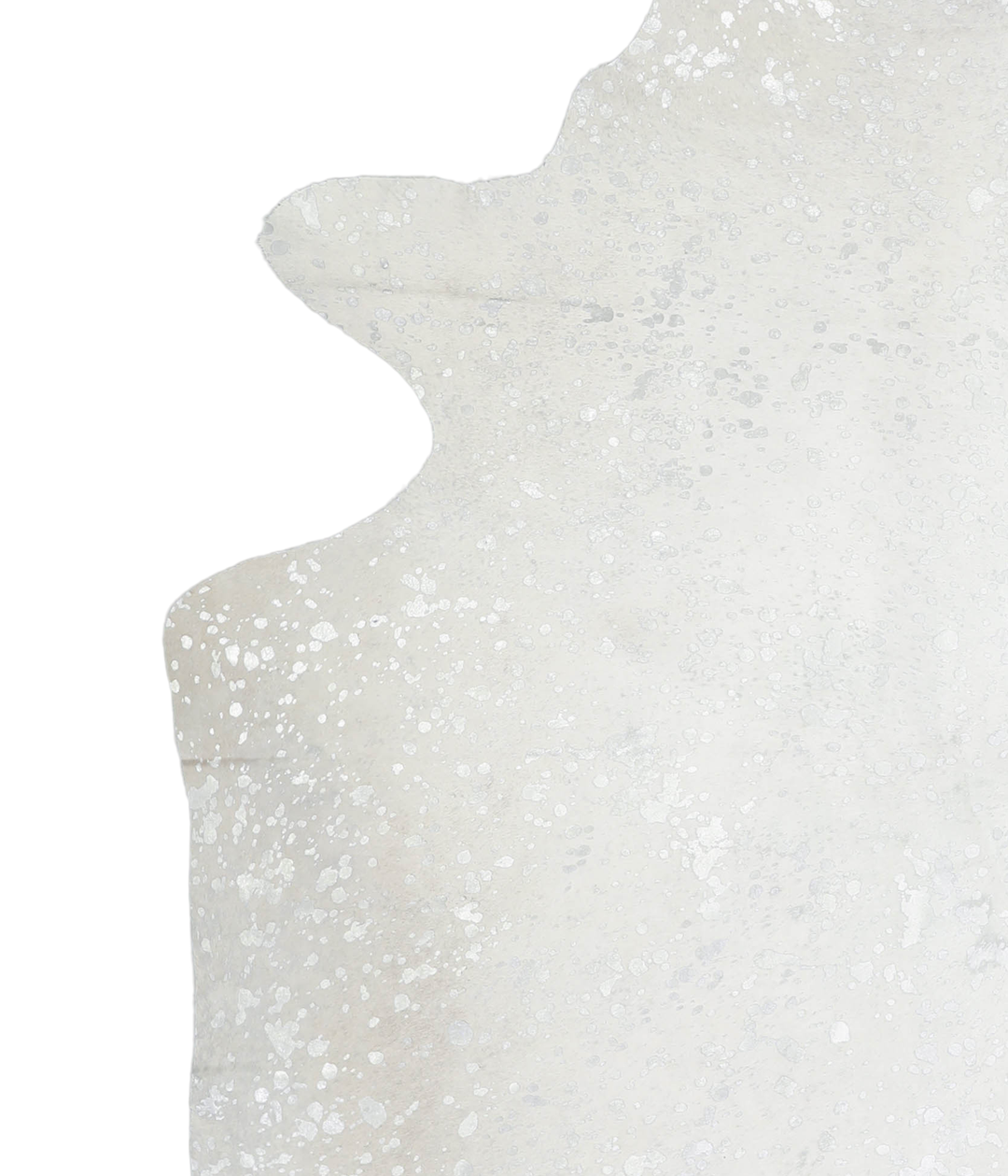 Metallic XX-Large Brazilian Cowhide Rug 7'5"H x 6'10"W #A20505 by Huds