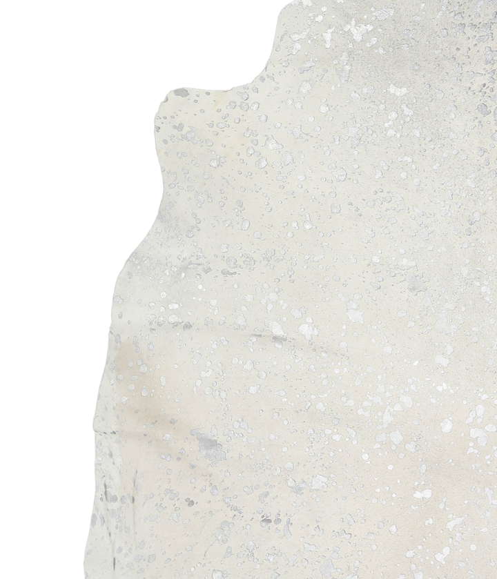 Metallic XX-Large Brazilian Cowhide Rug 8'2"H x 7'5"W #A20515 by Hudson Hides