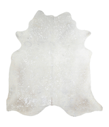 Metallic X-Large Brazilian Cowhide Rug 7'5"H x 6'8"W #A20517 by Hudson Hides