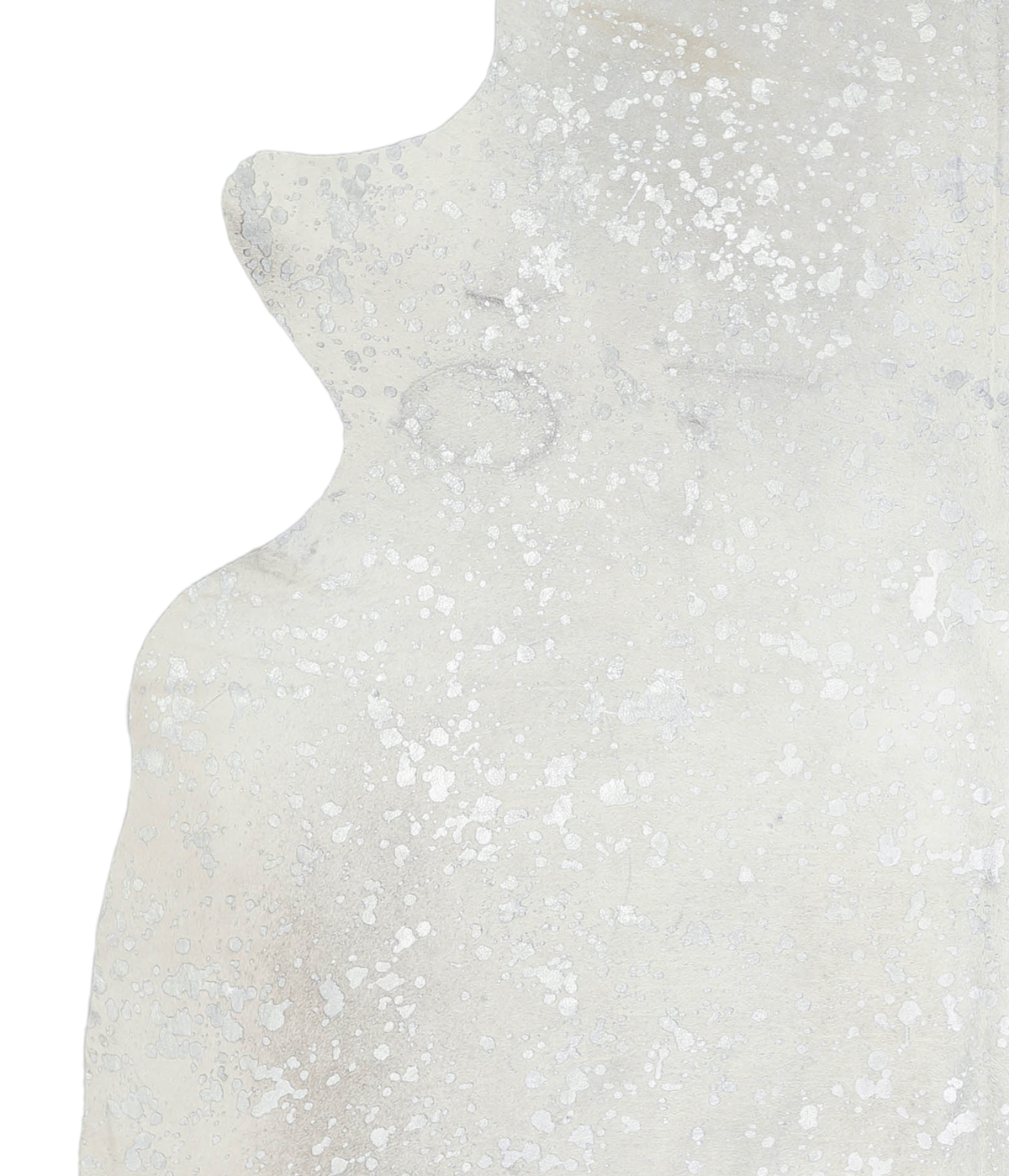 Metallic X-Large Brazilian Cowhide Rug 7'5"H x 6'8"W #A20517 by Hudson Hides