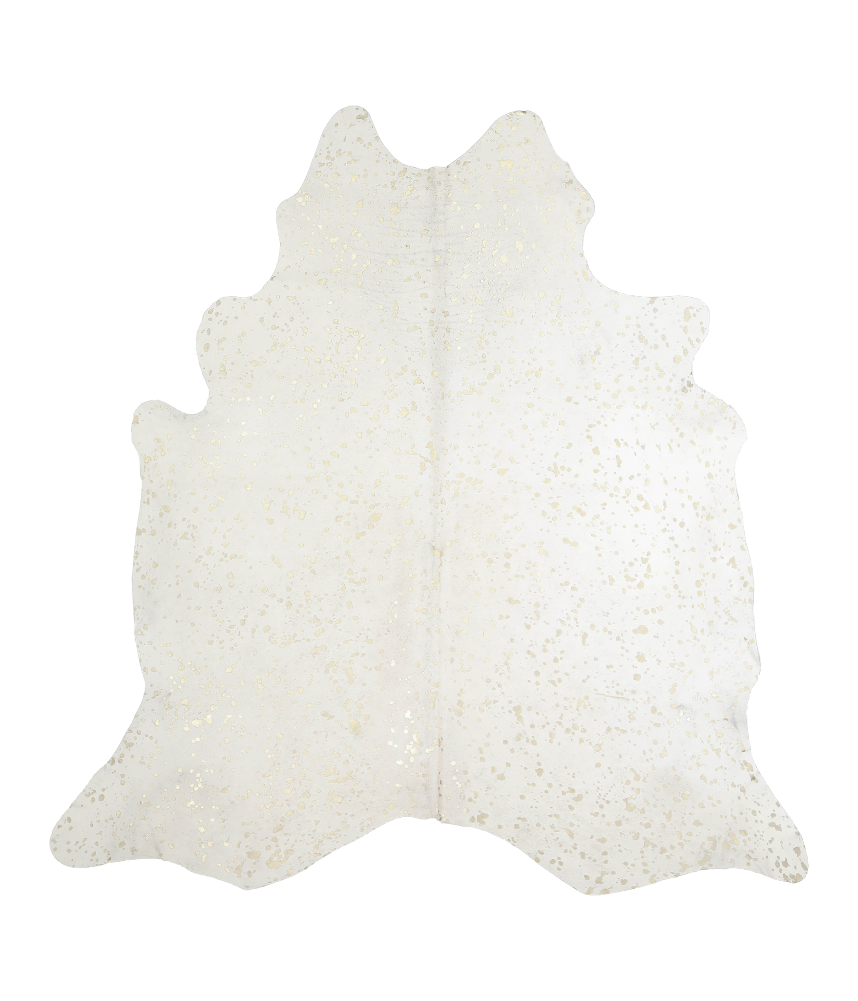 Metallic Cowhide Rug #A20524