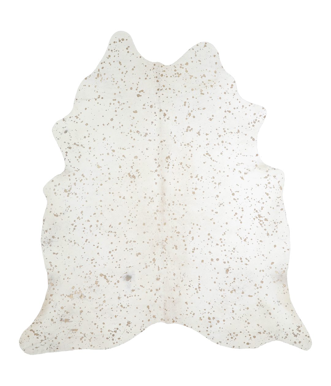 Metallic X-Large Brazilian Cowhide Rug 7'5"H x 6'8"W #A20527 by Hudson