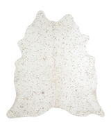 Metallic X-Large Brazilian Cowhide Rug 7'5"H x 6'8"W #A20527 by Hudson Hides