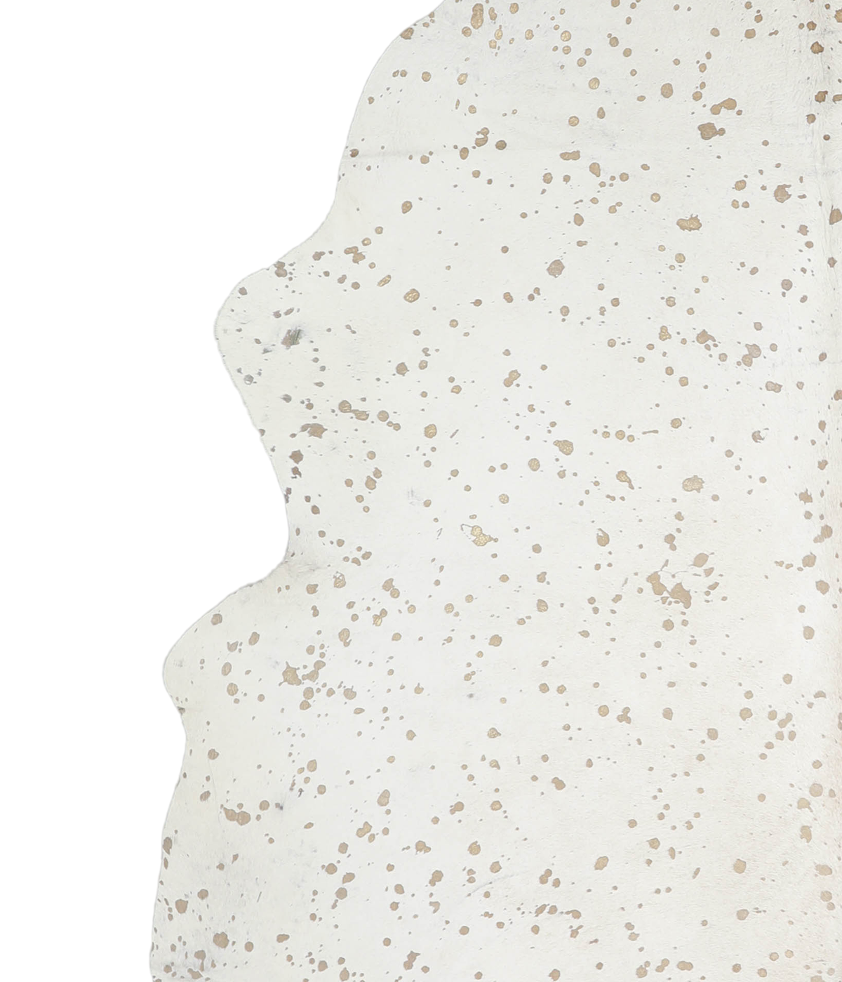Metallic X-Large Brazilian Cowhide Rug 7'5"H x 6'8"W #A20527 by Hudson Hides