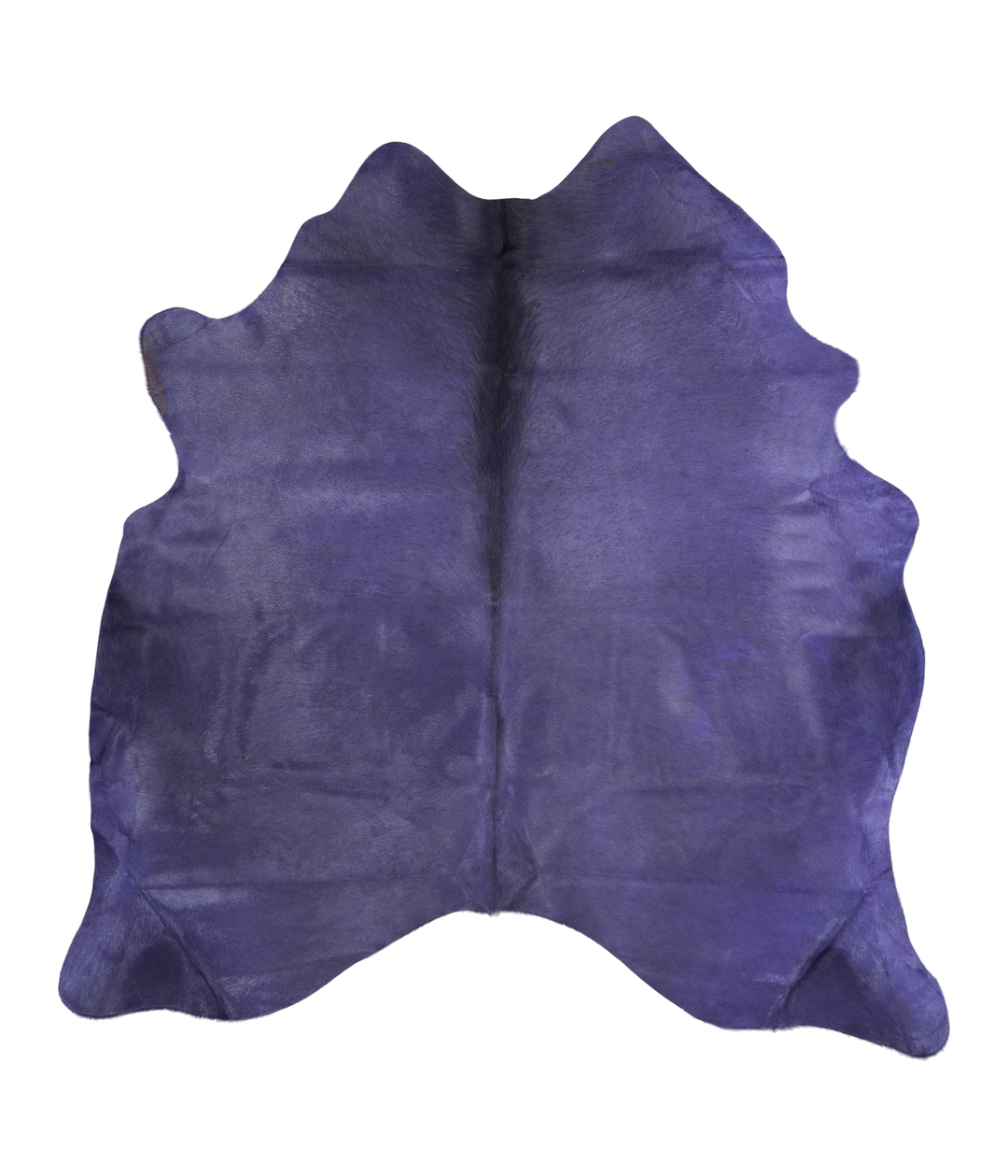 Dyed Purple X-Large Brazilian Cowhide Rug 6'8"H x 6'2"W #A20537 by Hud