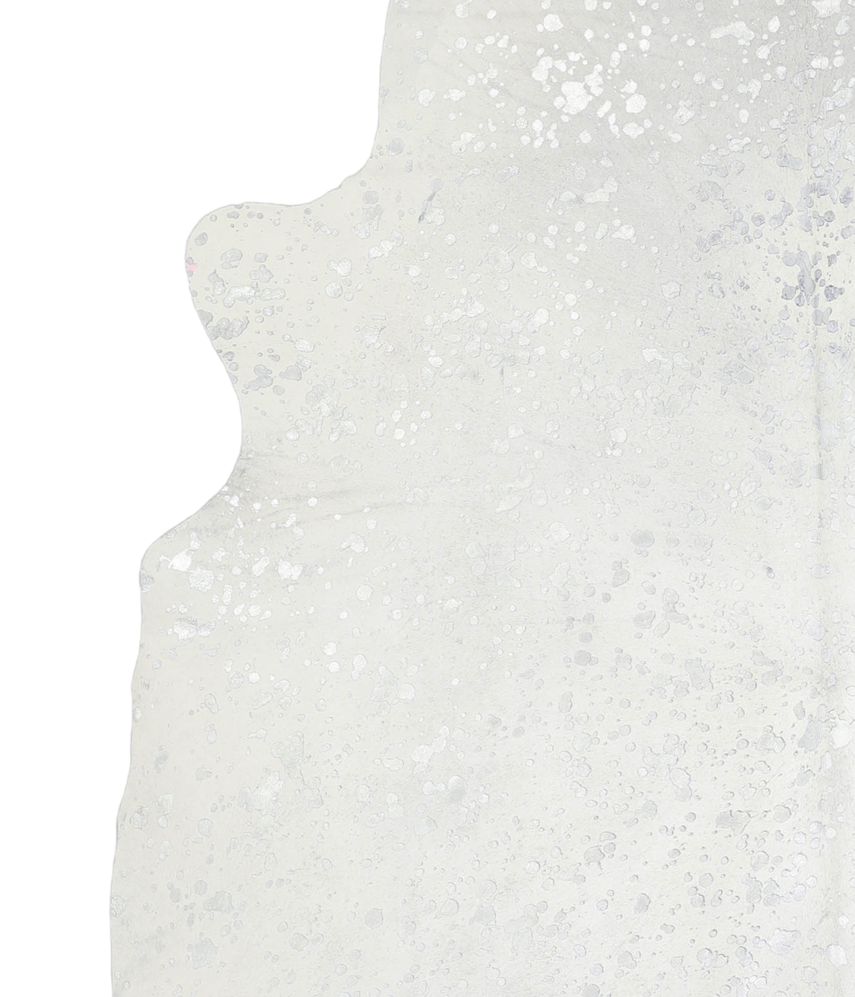 Metallic X-Large Brazilian Cowhide Rug 7'5"H x 6'8"W #A20540 by Hudson Hides
