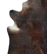Chocolate X-Large Brazilian Cowhide Rug 7'4"H x 6'8"W #A20587 by Hudson Hides