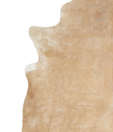 Beige XX-Large Brazilian Cowhide Rug 7'3"H x 6'10"W #A20605 by Hudson Hides