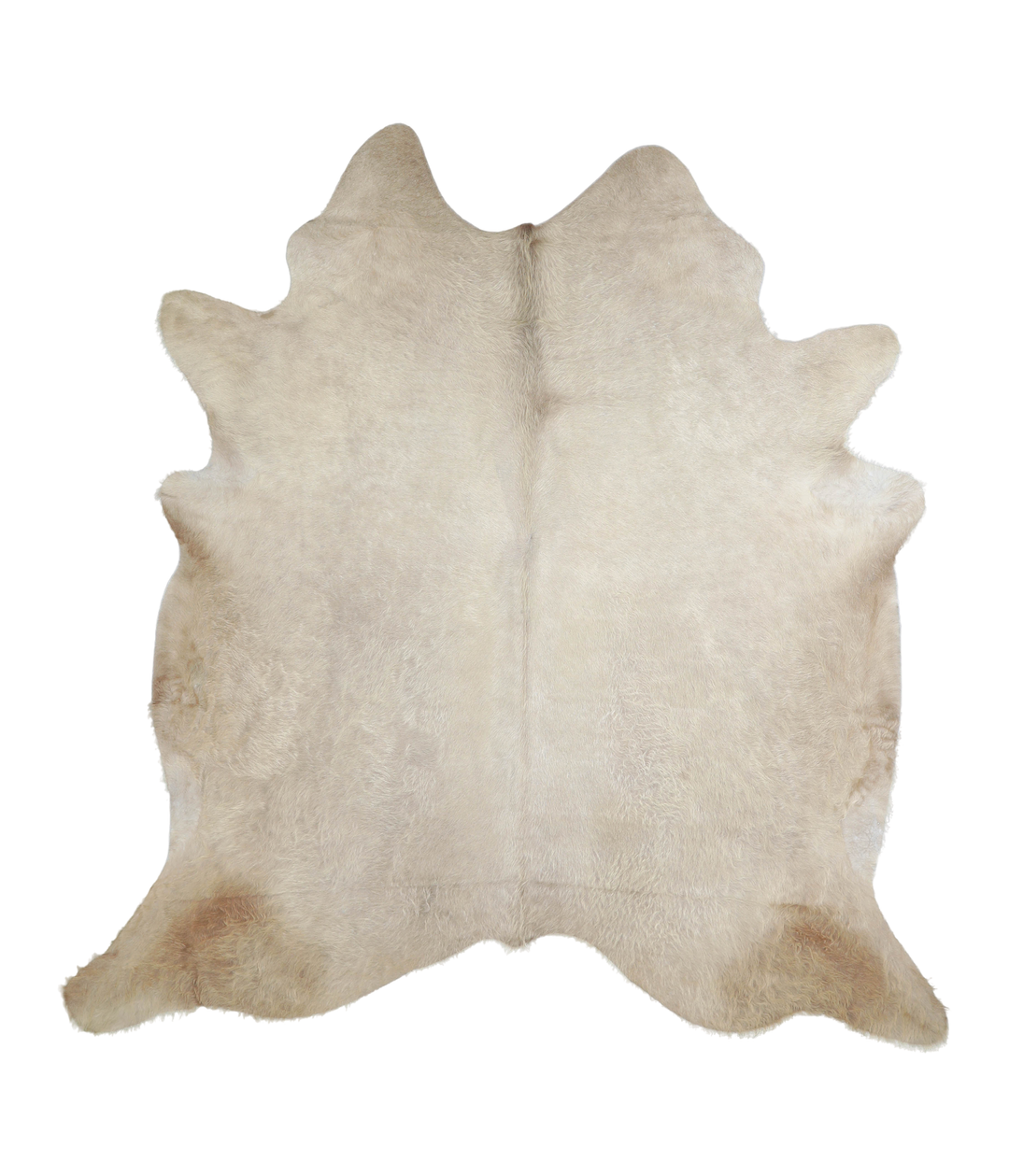 Champagne X-Large Brazilian Cowhide Rug 6'11"H x 6'6"W #A20679 by Huds